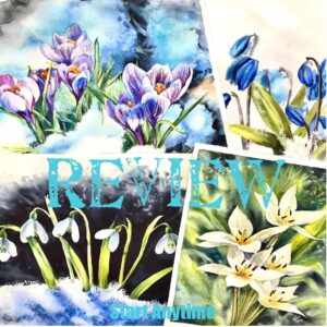 Just Bloom. Watercolour course. All skill levels. REVIEW.