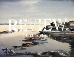 Distance Shore.  Watercolour workshop. REVIEW