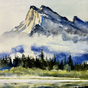 Banff. Morning Light Glow