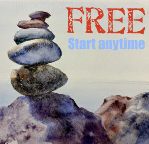 FREE BASIC watercolour tutorial BALANCE from course Canadian Landscape Prince Edward Island